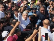 El mitin fue para conmemorar el 85 aniversario de la Expropiación Petrolera. ESPECIAL