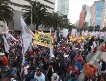 Miles de personas abarrotaron el Zócalo de la CDMX. SUN