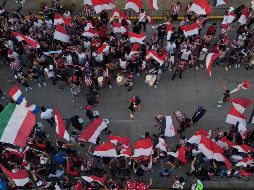 El malestar por la derrota no apagó la alegría del juego. EL INFORMADOR/C. Zepeda