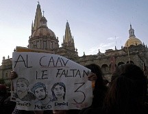 A cinco años de la desaparición de Salomón, Marco y Jesús, estudiantes del CAAV