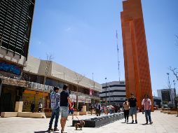 La Plaza Luis Barragán se encuentra enclavada en el Paseo Fray Antonio Alcalde, entre las calles Libertad y Leandro Valle. EL INFORMADOR/ CARLOS ZEPEDA