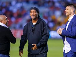 Ronaldinho hizo un llamado de paz a la afición del Querétaro. IMAGO7