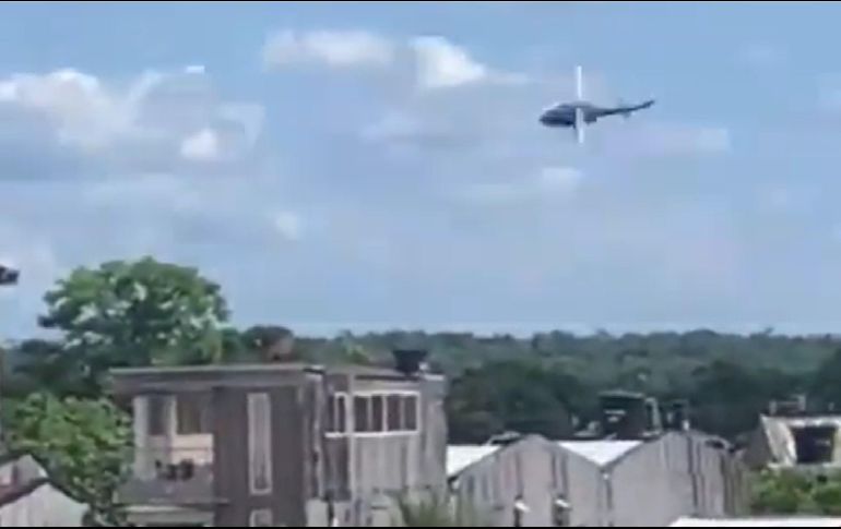 El ejército detalló en un comunicado que se trataba de la aeronave Bell UH-1N, un helicóptero militar multifuncional de tamaño mediano. ESPECIAL