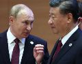Es la primera visita Xi Jinping a Rusia desde que empezó la invasión a Ucrania. SERGEI BOBYLEV/SPUTNIK/KREMLIN POOL/EPA-EFE