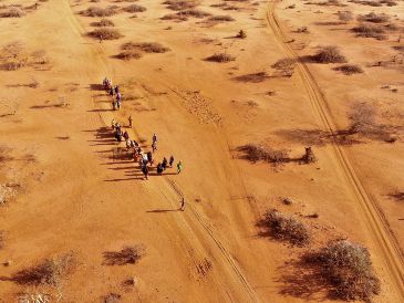 Las prolongadas sequías son uno de los llamados de atención que da el planeta para la humanidad. AP/J. Delay