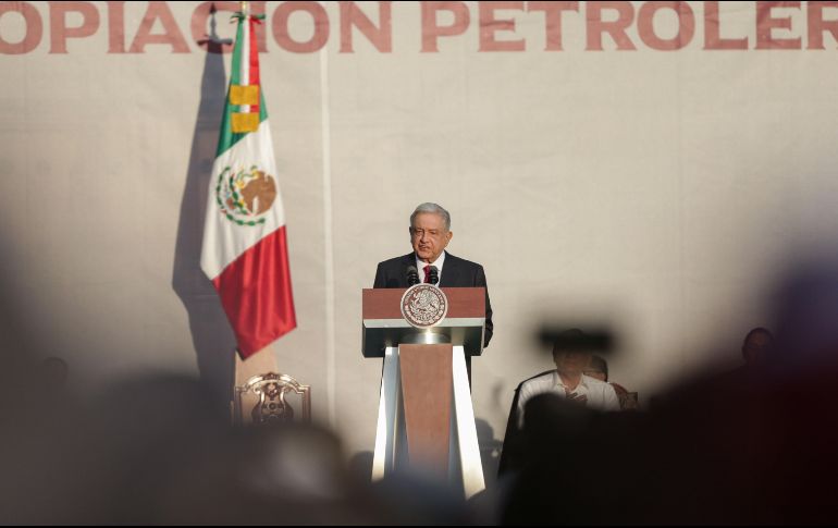 López Obrador destacó que millones de mexicanos están a favor de la transformación. XINHUA/F. Cañedo