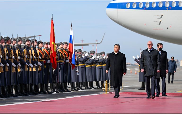 Descartan contactos entre Xi y Zelenski durante visita a Rusia. XINHUA/ARCHIVO