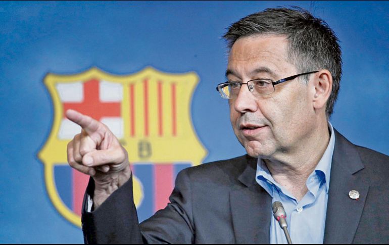 El Barcelona es acusado de haber cometido irregularidades entre 2001 y 2018, cuando presidía JM Bartomeu. AP
