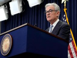 El jefe de la Fed, Jerome Powell, da un mensaje a los medios sobre las proyecciones económicas a futuro. AP/A. Brandon