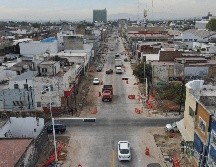 La primera intervención a la avenida Enrique Díaz de León comenzó en el pasado mes de octubre. EL INFORMADOR/ARCHIVO