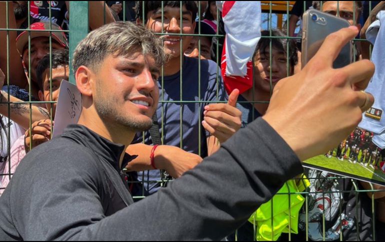 Los jugadores repartieron fotos y autógrafos a sus fans. Twitter/@AtlasFC