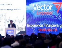 El grupo financiero Vector destacó las fortalezas del peso mexicano y su previsión para el cierre del año. EL INFROMDOR/ CARLOS ZEPEDA