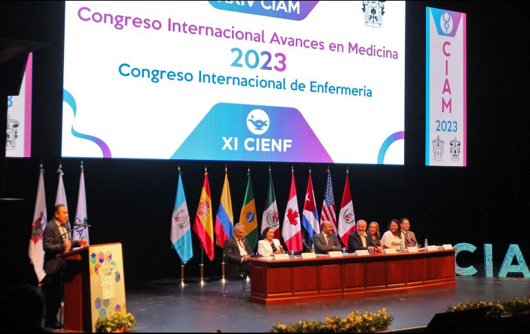 Esta miércoles se inauguró el XXIV Congreso Internacional de Avances en Medicina (CIAM) 2023. EL INFROMADOR/ ALONSO CAMACHO