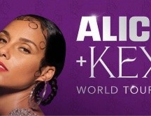 Alicia Keys quien ha sido ganadora del Grammy en 15 ocasiones, cerrará su gira mundial en la perla tapatía y estará presente el próximo 19 de mayo en el Auditorio Telmex. CORTESÍA