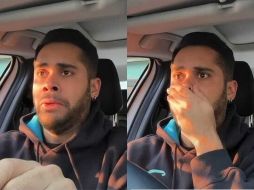 El influencer Daniel valle subió un video a sus redes sociales donde menciona que a veces se distrae al manejar y se pregunta cómo no chocó. ESPECIAL