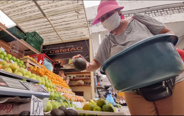 El índice de precios de la canasta básica, conformada por 176 productos y servicios, escaló un 0.07 % quincenal y un 7.48 % anual. EL INFORMADOR/ARCHIVO