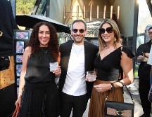 Mónica Ramírez, Carlos González y Claudia Uriostegui. GENTE BIEN JALISCO/Tony Martínez