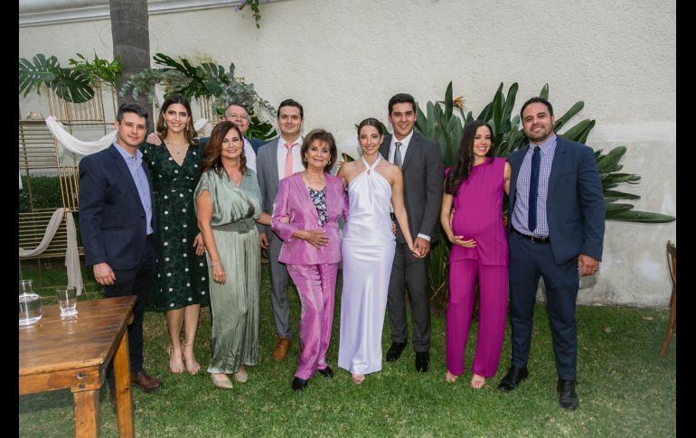 Familia de la Novia. GENTE BIEN JALISCO/Jorge Soltero