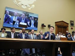 El CEO de TikTok, Shou Zi Chew, buscó convencer al Congreso de Estados Unidos de que no vete la popular aplicación. EFE/M. Reynolds