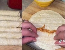 La poquísima cantidad de carne desató burlas. ESPECIAL/CAPTURA DE VIDEO