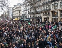 Un millón de personas marchó este jueves en varias ciudades francesas. AP