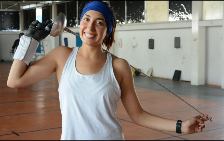 Mariana Arceo se prepara día con día para mantenerse en buen nivel. ESPECIAL/Code Jalisco