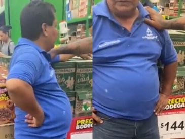 El hombre es señalado de acosar sexualmente a una mujer en un supermercado de Colima. ESPECIAL