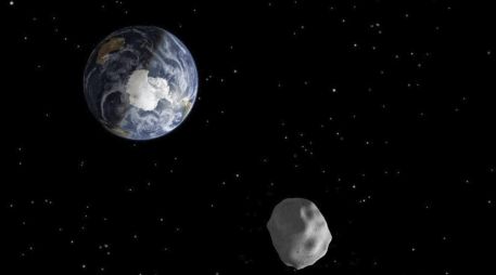 2023 DZ2 pasará a menos de 515 mil kilómetros de distancia de la Luna el sábado, y sobre el océano Índico varias horas después. EFE/Archivo