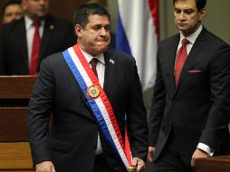 Cartes (foto) y Velázquez han rechazado antes las acusaciones AP/M. Escurra