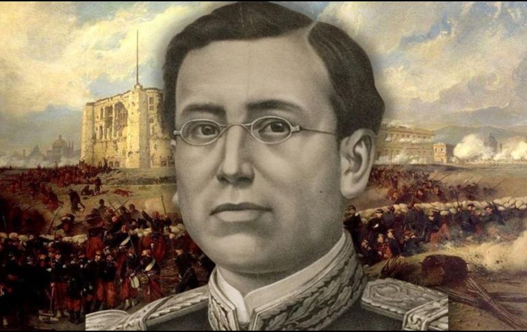 Ignacio Zaragoza defendió a México del ejército francés. ESPECIAL/ Gobierno de México