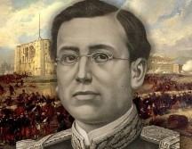 Ignacio Zaragoza defendió a México del ejército francés. ESPECIAL/ Gobierno de México