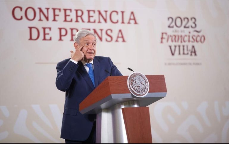López Obrador señaló que los cuerpos de los padres jesuitas fueron entregados, pero no se retiró a los elementos de las Fuerzas Armadas. SUN/G. Espinosa