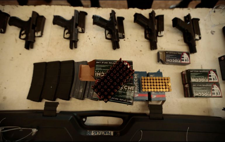 El fiscal zacatecano indicó que el Gobierno mexicano debe asumir dentro del Plan Bicentenario para reducir el tráfico de armas de Estados Unidos que ingresa de manera ilegal a México. EL INFORMADOR / ARCHIVO