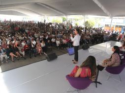 Claudia Sheinbaum estuvo de visita en Jalisco. EL INFORMADOR/A. Camacho