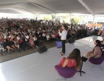 Claudia Sheinbaum estuvo de visita en Jalisco. EL INFORMADOR/A. Camacho