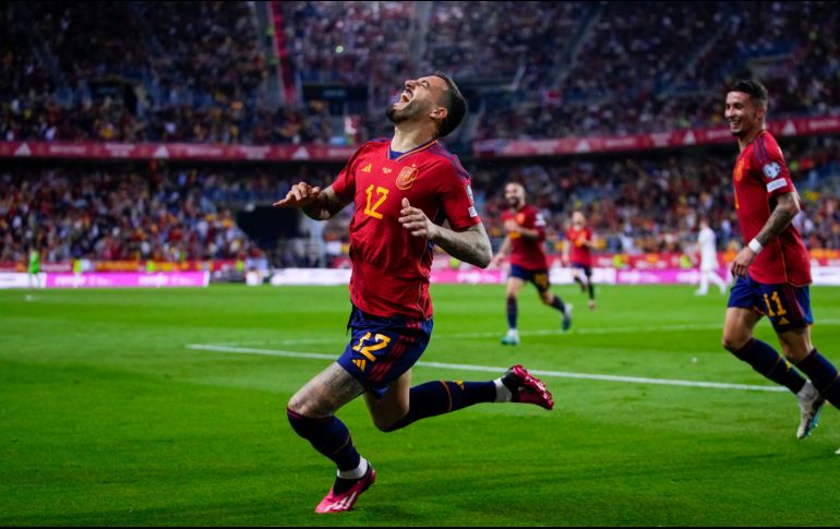 Joselu, a un par de días de cumplir 33 años, disputó su primer partido con la Selección española y se destapó con un doblete ante Noruega. AP/M. Fernández