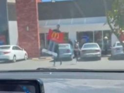 El video del robo de la figura de cartón generó toda clase de comentarios en redes. ESPECIAL