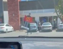 El video del robo de la figura de cartón generó toda clase de comentarios en redes. ESPECIAL