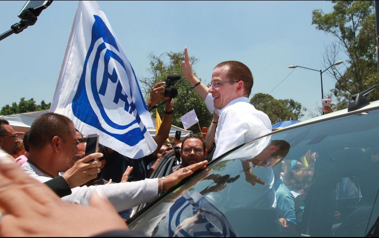 Ricardo Anaya explicó que la inmensa mayoría del dinero que gasta el gobierno no sale de Pemex, sino de la bolsa de las y los mexicanos. NTX/ARCHIVO