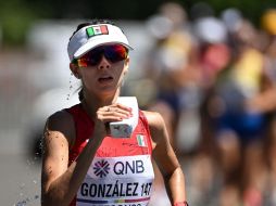 Alegna González logró su boleto luego de participar este fin de semana en los 20 km de la competencia de Marcha en Dudinska 50, celebrada en Eslovaquia. AFP / ARCHIVO