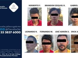 Los siete detenidos permanecerán en prisión mientras dure su proceso por los delitos de desaparición cometida por particulares y desaparición cometida por particulares agravada. ESPECIAL