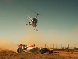 Daniel Ricciardo, tercer piloto de Red Bull, recorrió su país en el RB7. ESPECIAL