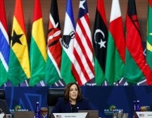 La vicepresidenta Kamala Harris fue anfitriona de varias sesiones durante la cumbre EE.UU.-África, el pasado diciembre en Washington. REUTERS