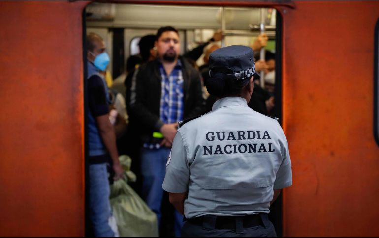 El pasado 12 de enero comenzó el despliegue de los elementos de la Guardia Nacional en las estaciones del Metro, después de que se registraran hechos 