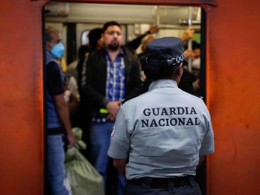El pasado 12 de enero comenzó el despliegue de los elementos de la Guardia Nacional en las estaciones del Metro, después de que se registraran hechos "atípicos". SUN / ARCHIVO