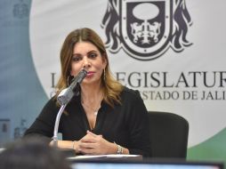 La diputada Claudia Salas Rodríguez, presidenta de la Comisión de Hacienda del  Congreso de Jalisco. EL INFORMADOR/ R. RIVAS