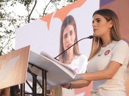 Eduardo Lomelí, quien concluyó su periodo como coordinador municipal, también agradeció el apoyo que recibió y manifestó su apoyo a Priscilla Franco para seguir trabajando por la capital de Jalisco. CORTESÍA