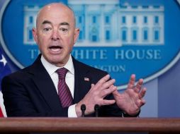 Alejandro Mayorkas, secretario de Seguridad Nacional de los Estados Unidos. AP