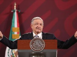 López Obrador señaló que Vicente Fox está asegurando que García Luna es inocente. EFE/S. GUTIÉRREZ