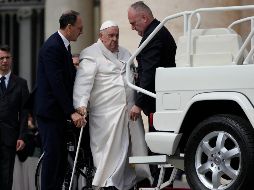 La noticia desata interrogantes acerca de la participación de Francisco en los oficios de Semana Santa. AP/A. Tarantino